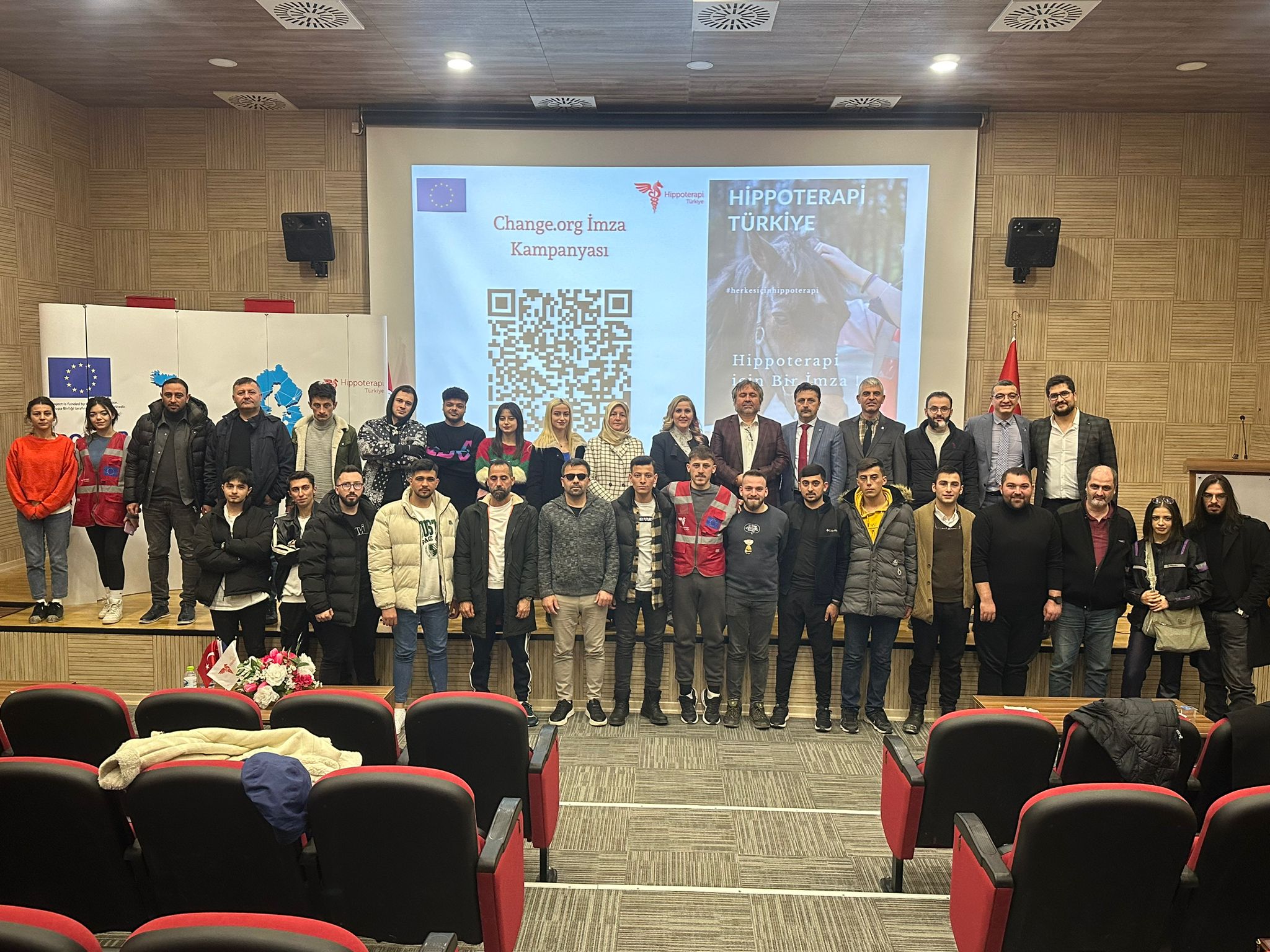 HİPPOTERAPİ MERKEZ MÜDÜRÜ ÖĞR.GÖR. ALİ EKBER ÜN HOCAMIZ KASTAMONU ÜNİVERSİTESİNDE 