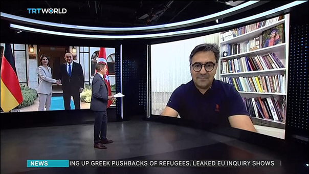 AYBÜ-GPM TRT World Canlı Yayınında