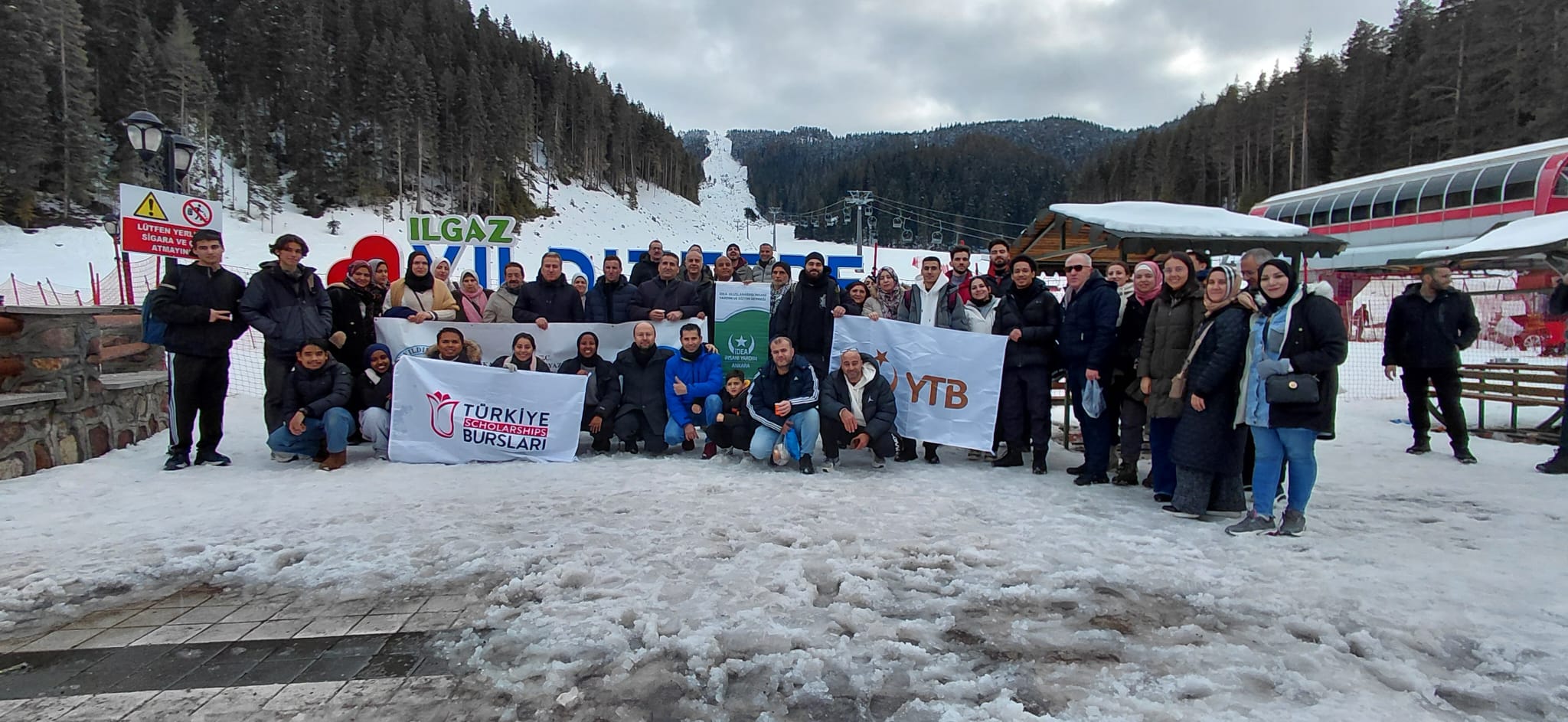 AYBÜ DİLMER'de Türkçe Eğitimi Alan Uluslararası Öğrenciler İçin Ilgaz Yıldıztepe Gezisi Düzenlendi