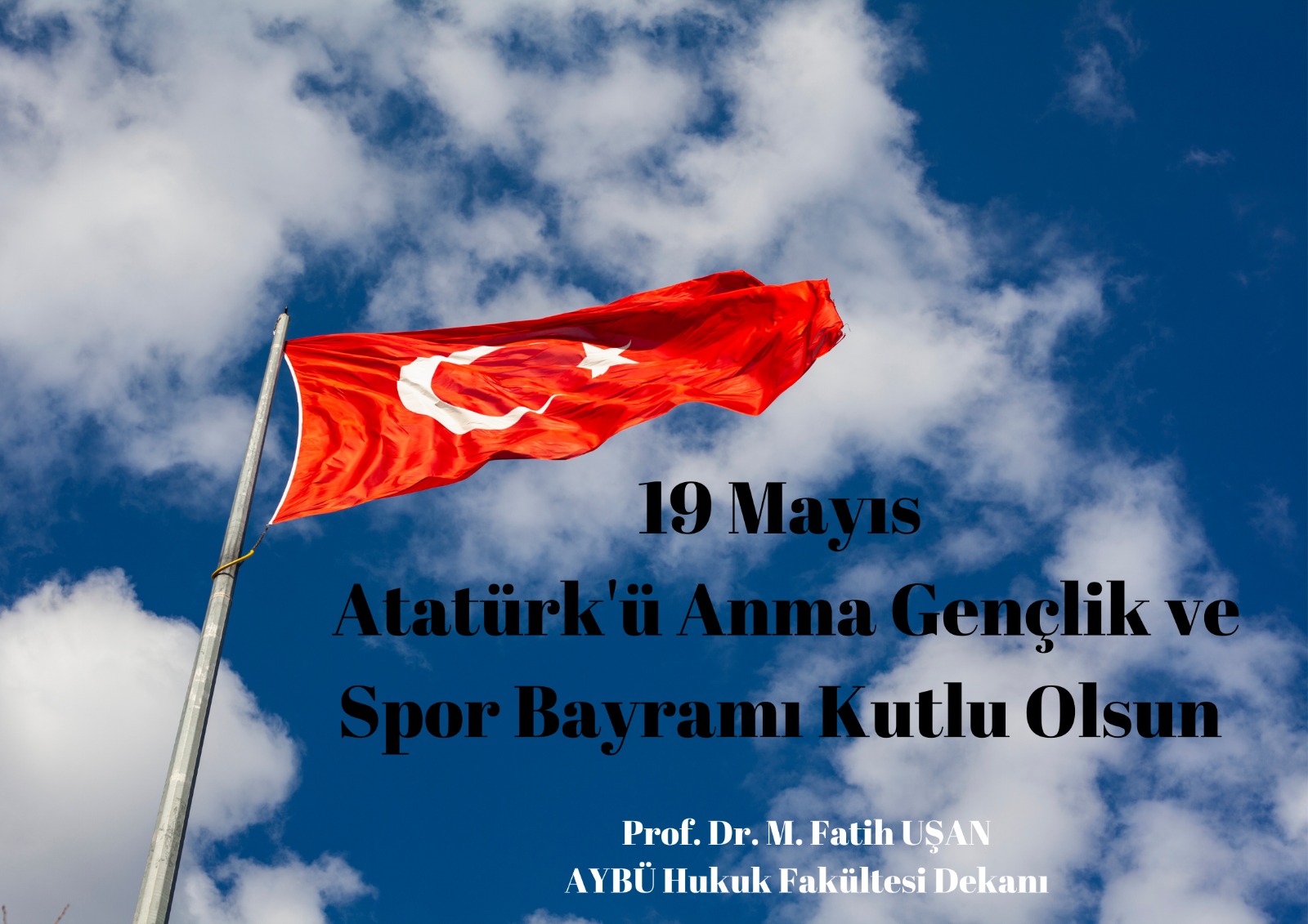 Happy 19 May Commemoration of Atatürk, Youth and Sports Day