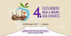 Üniversitemizde 4. Uluslararası Helal ve Sağlıklı Gıda Kongresi Gerçekleştirilecek