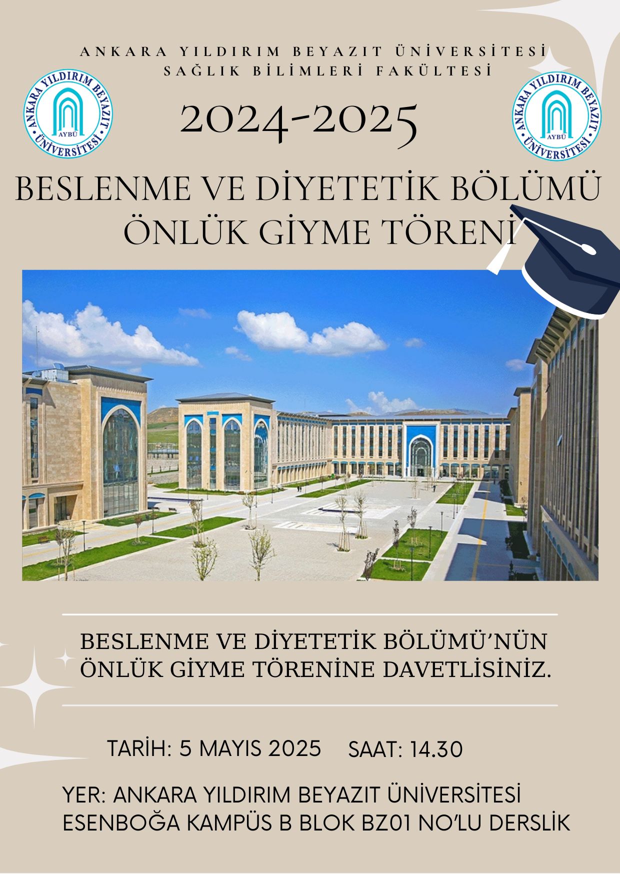 Önlük Giyme Töreni Duyurusu