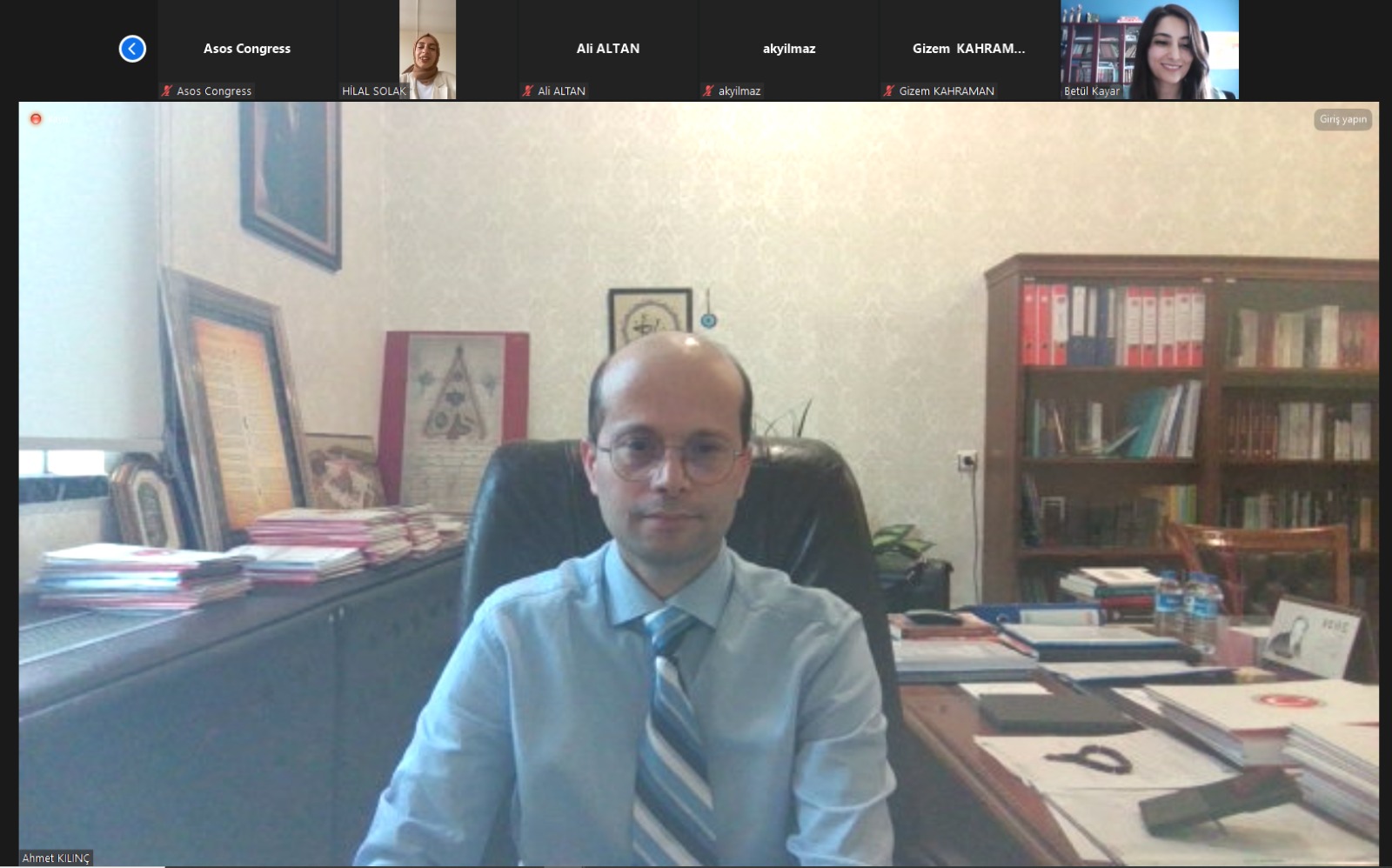 Head of the Department of Legal History of our Faculty Assoc. Prof. Dr. Ahmet Kılınç presented a paper at ASOS 10th International Law Symposium