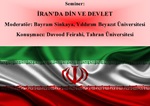 İran’da Din ve Devlet Semineri