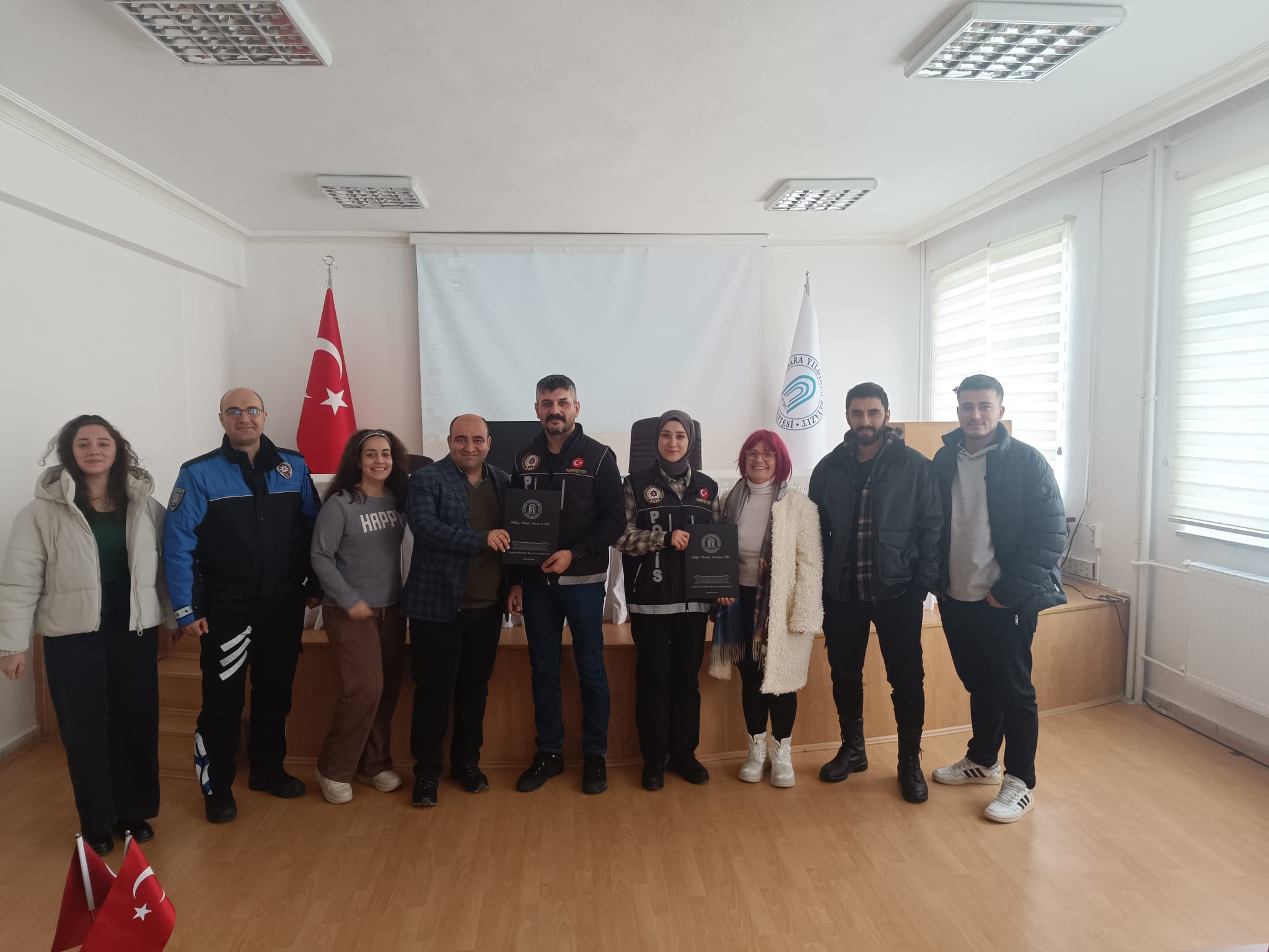 Yüksekokulumuzda "Narkogençlik Semineri" Kapsamında Eğitim Gerçekleştirildi.