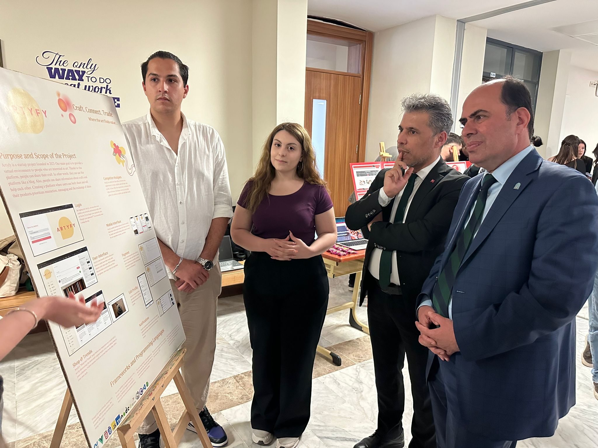 4. Sınıf Öğrencileri Bitirme Projeleri Sunumu