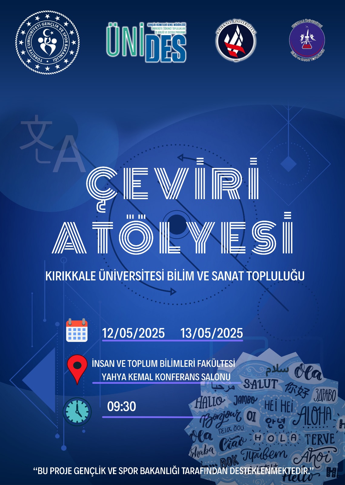 Öğrencilerimiz Çeviri Atölyesi etkinliğine katıldı