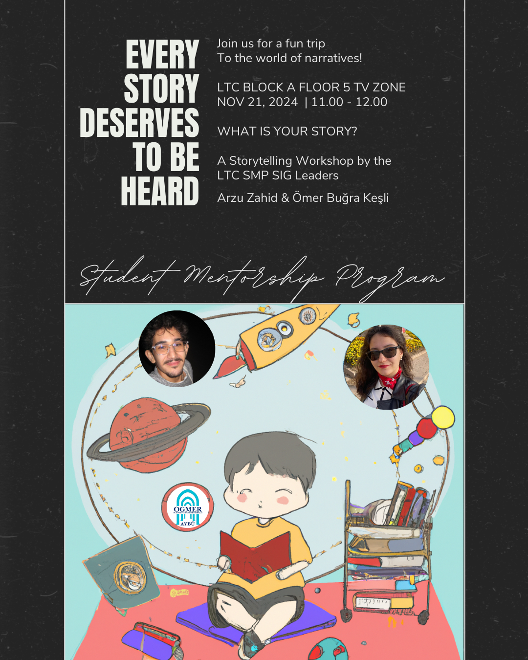 Every Story Deserves To Be Heard