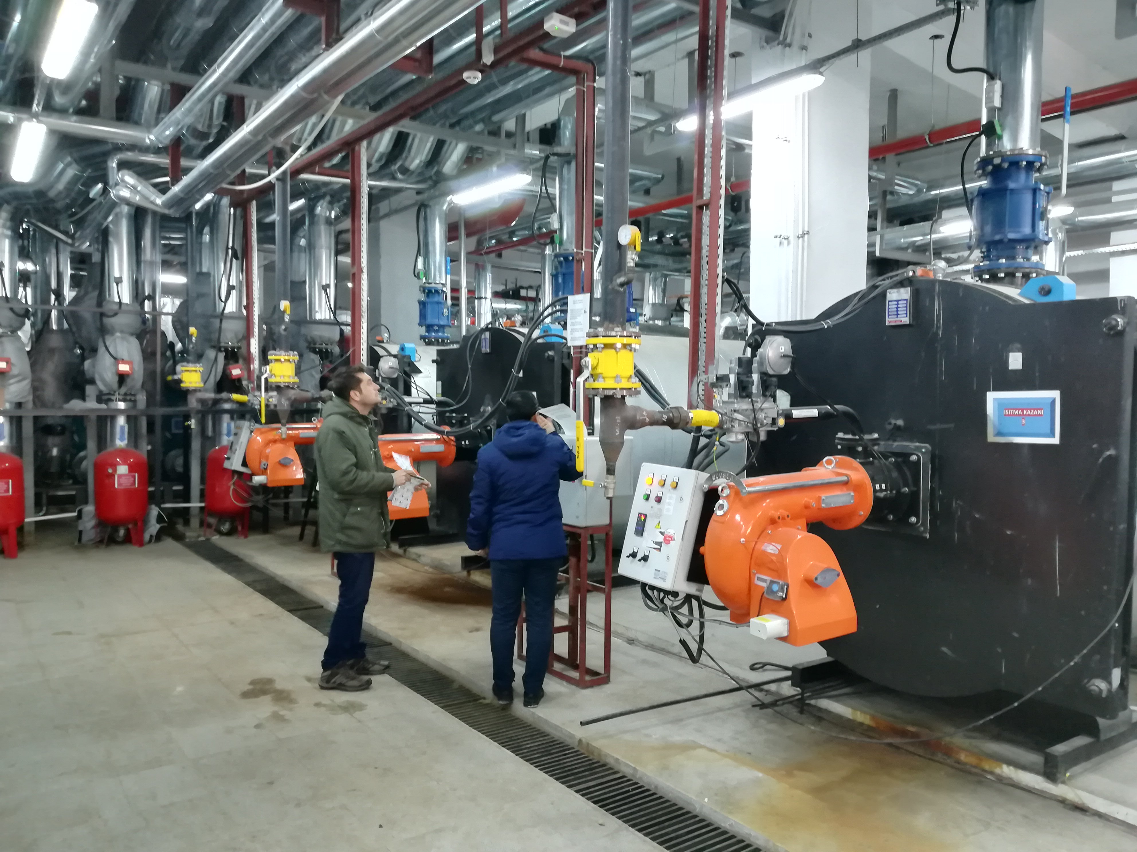 Esenboğa Külliyesi'nde Yer Alan Isı Merkezindeki Basınçlı Kaplar Hakkında Risk Analizi Yapıldı