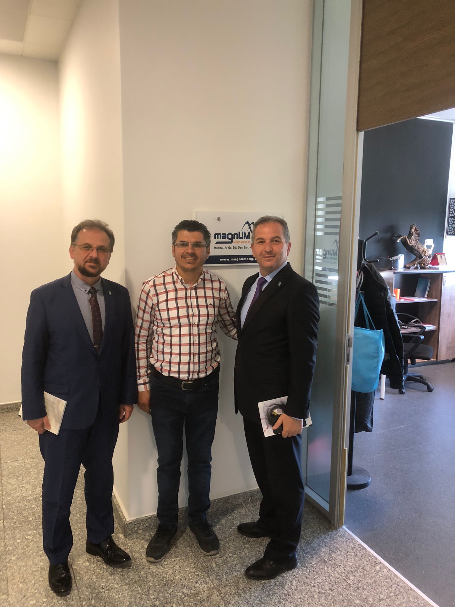 Magnum Mühendislik Medikal Ar-Ge Eğt. Dan. San. Tic. Ltd. Şti.'ye ziyaret