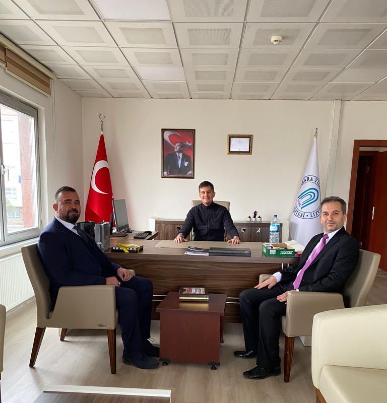 Yüksekokul Müdürlerimizden Diş Hekimliği Fakültesine Hayırlı Olsun Ziyareti