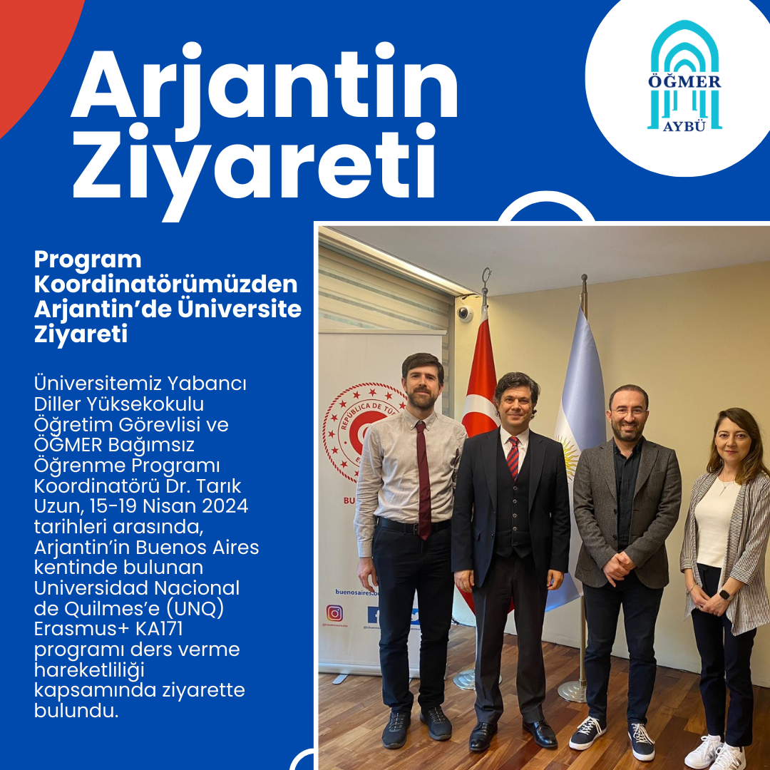 Program Koordinatörümüzden Arjantin’de Üniversite Ziyareti