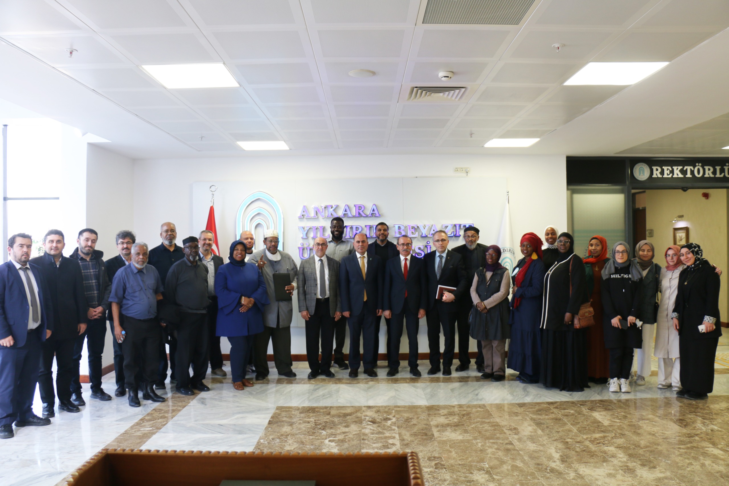 Afro-Amerikan İmam ve Liderler Heyeti Fakültemizi Ziyaret Etti