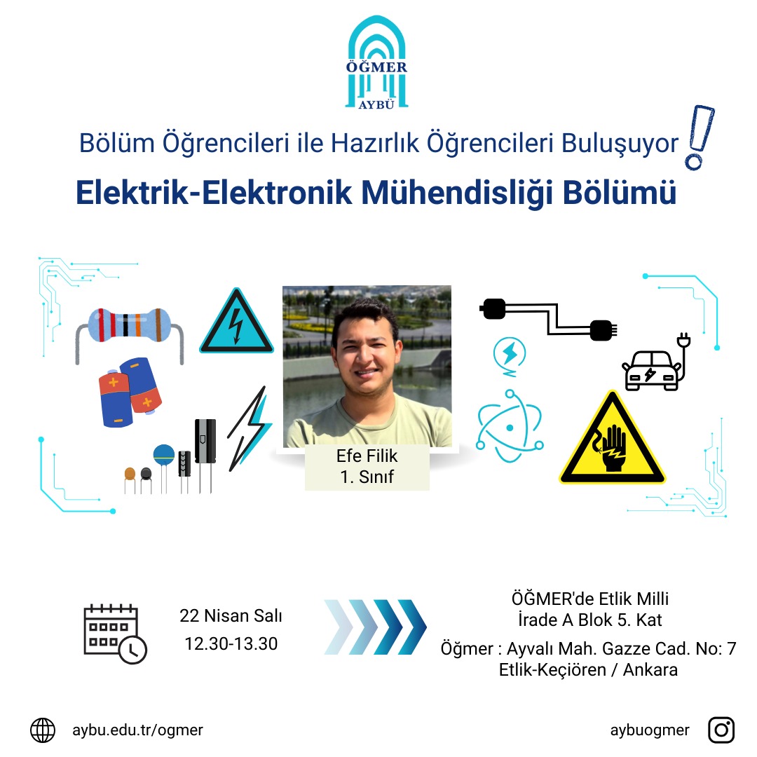Elektrik-Elektronik Mühendisliği Bölümü ve Hazırlık Öğrencileri Buluşuyor!	