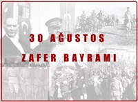 Rektörümüz Prof. Dr. Metin DOĞAN' dan 30 Ağustos Zafer Bayramı Kutlama Mesajı