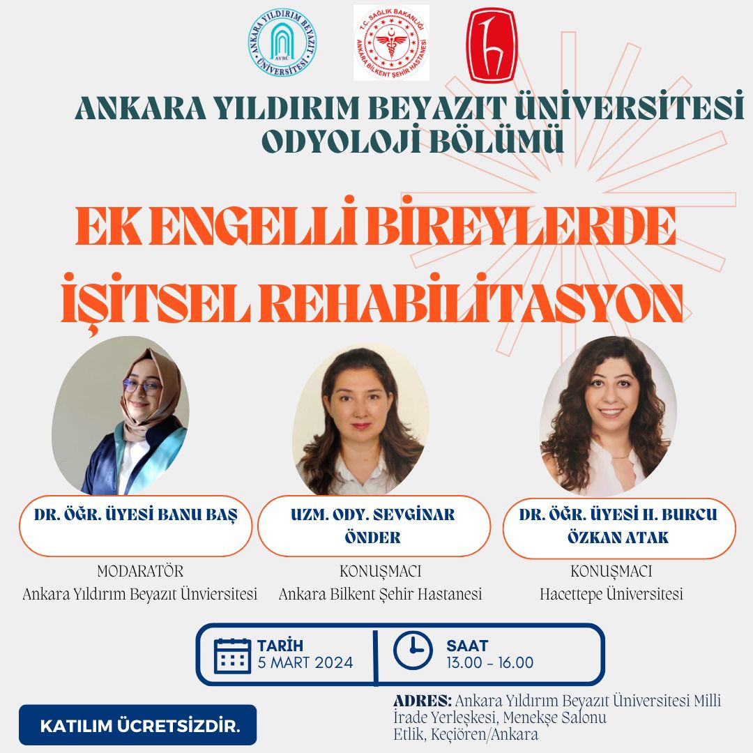 Ek Engelli Bireylerde İşitsel Rehabilitasyon Toplantısı