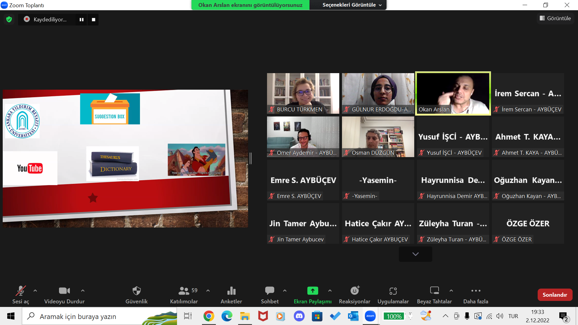 AYBÜÇEV Etkinliği