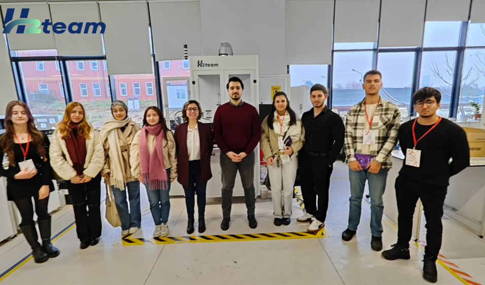 Nanoteknoloji Topluluğu Üyelerinden H2TEAM’e Teknik Ziyaret