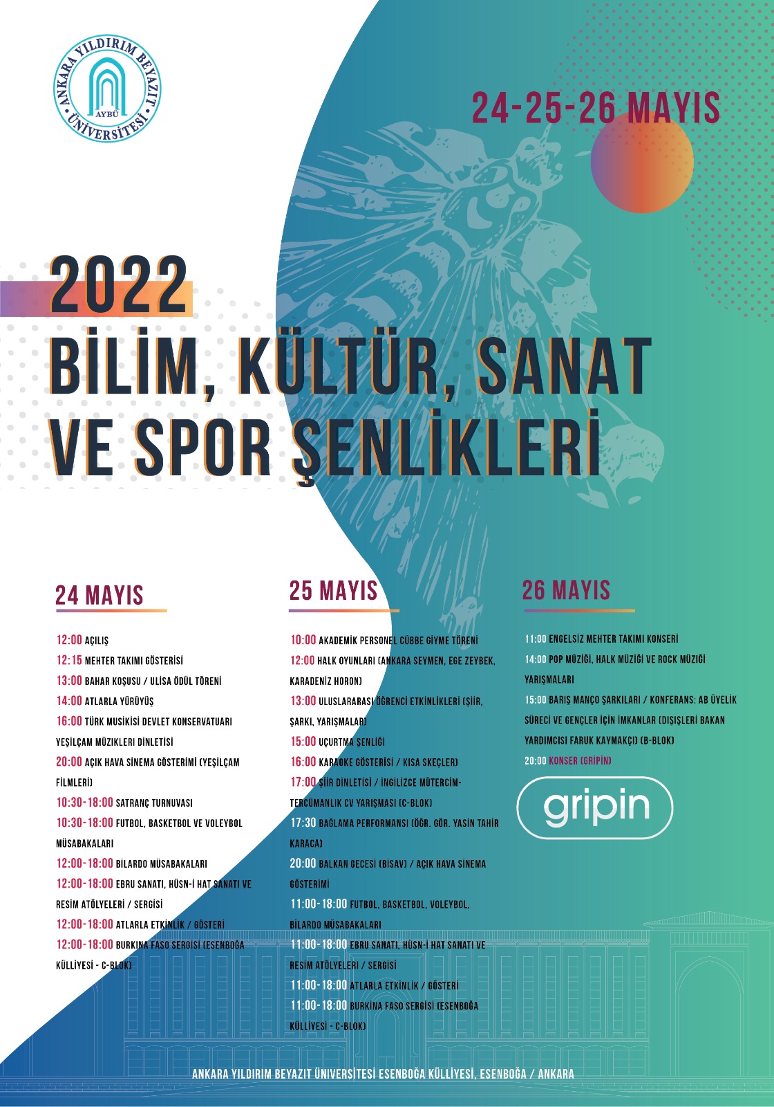 BİLİM, KÜLTÜR, SANAT VE SPOR ŞENLİKLERİ PROGRAMI