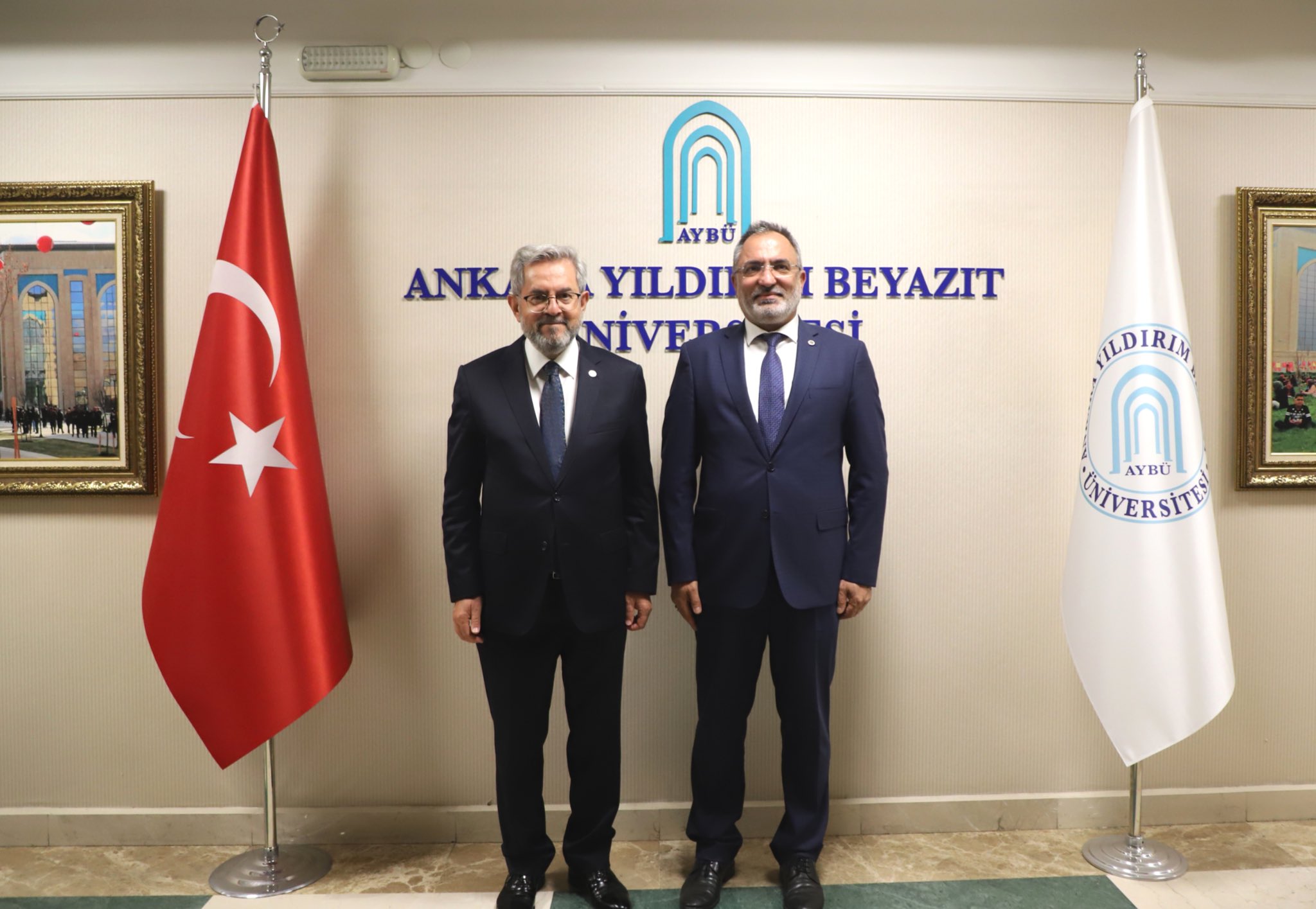 Ankara Üniversitesi'nden Rektörümüze Ziyaret 