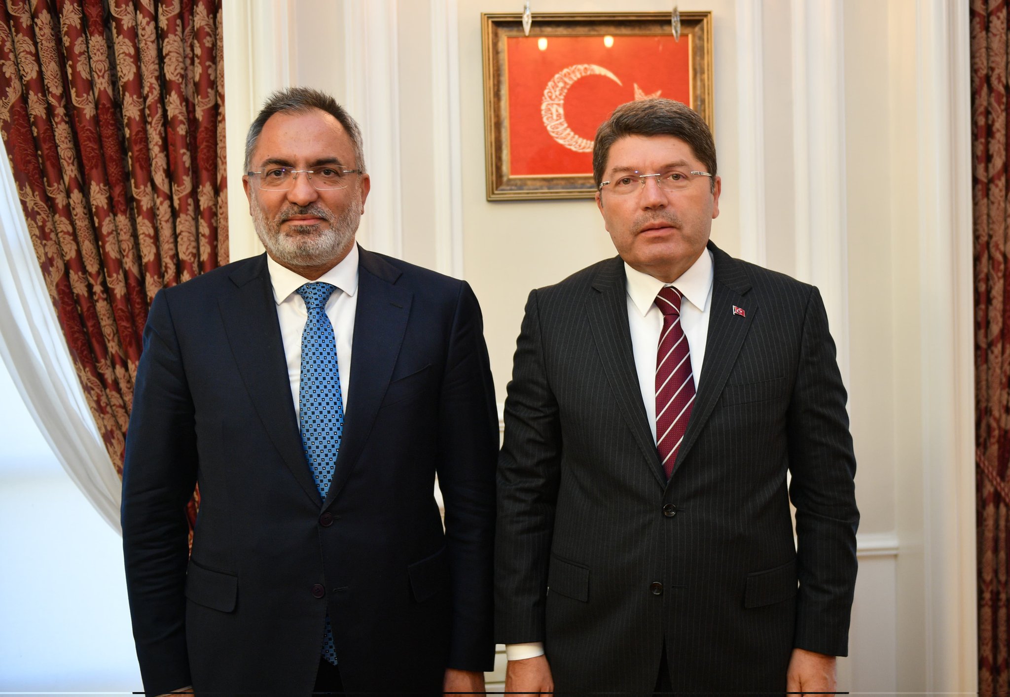 Rektörümüz Prof. Dr. Ali Cengiz Köseoğlu,Adalet Bakanı Yılmaz Tunç'u Makamında Ziyaret Etti