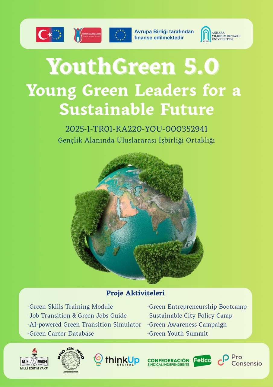 AYBÜ, “YouthGreen 5.0 – Young Green Leaders for a Sustainable Future” Projesiyle Erasmus’ta Yerini Aldı