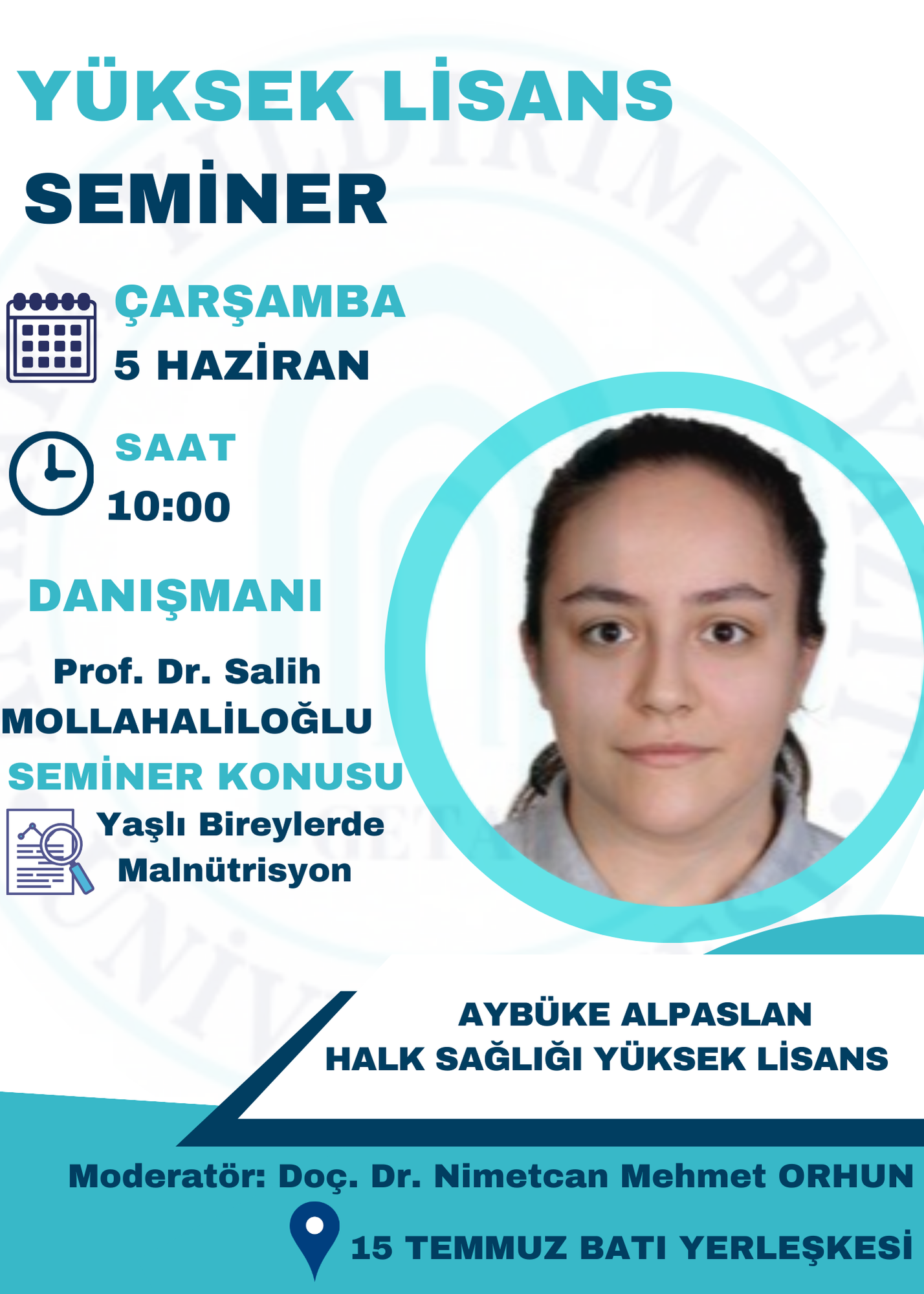 YÜKSEK LİSANS SEMİNER