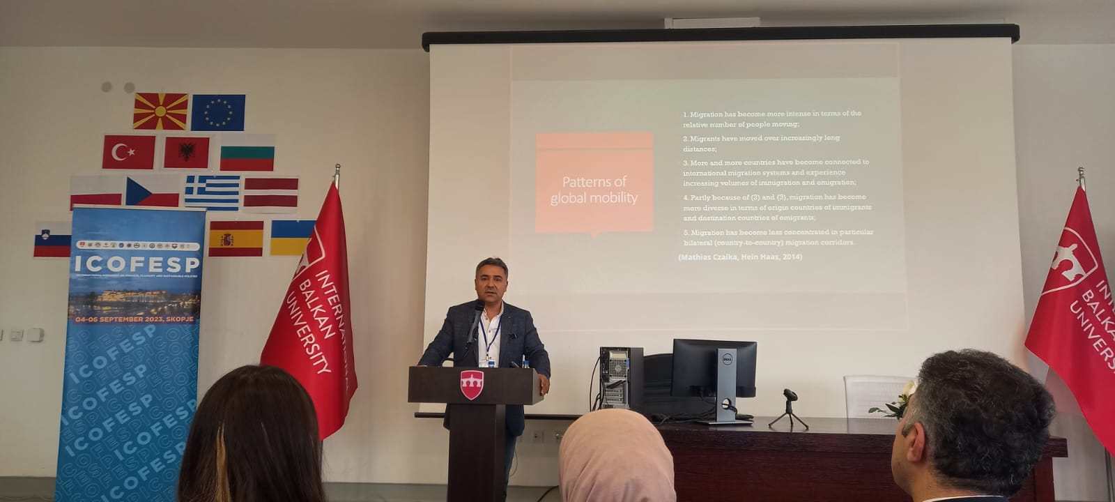 AYBU-GPM Uluslararası ICOFESP konferansına açılış konuşmacısı olarak davet edildi