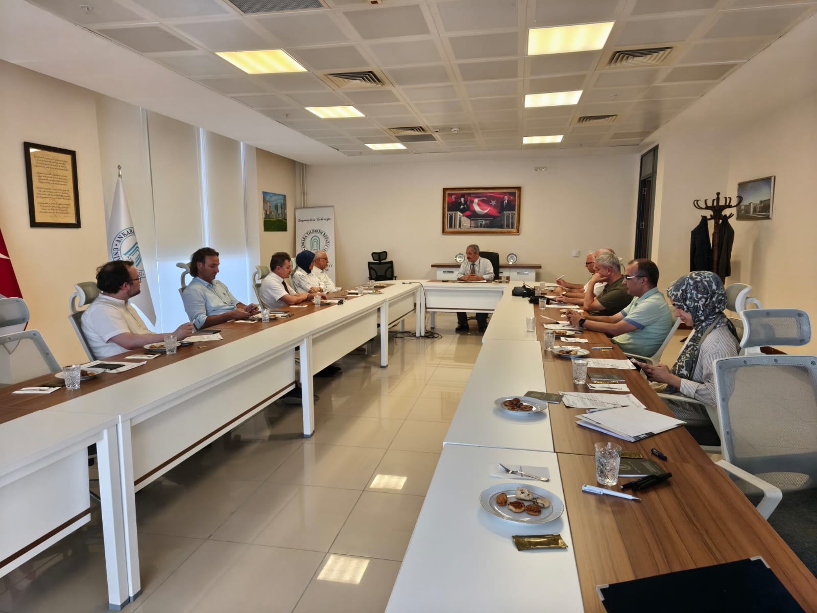 Fakültemiz Ev Sahipliğinde Ankara'da Bulunan İlahiyat Fakülteleri Akran Toplantısı Gerçekleştirildi. 