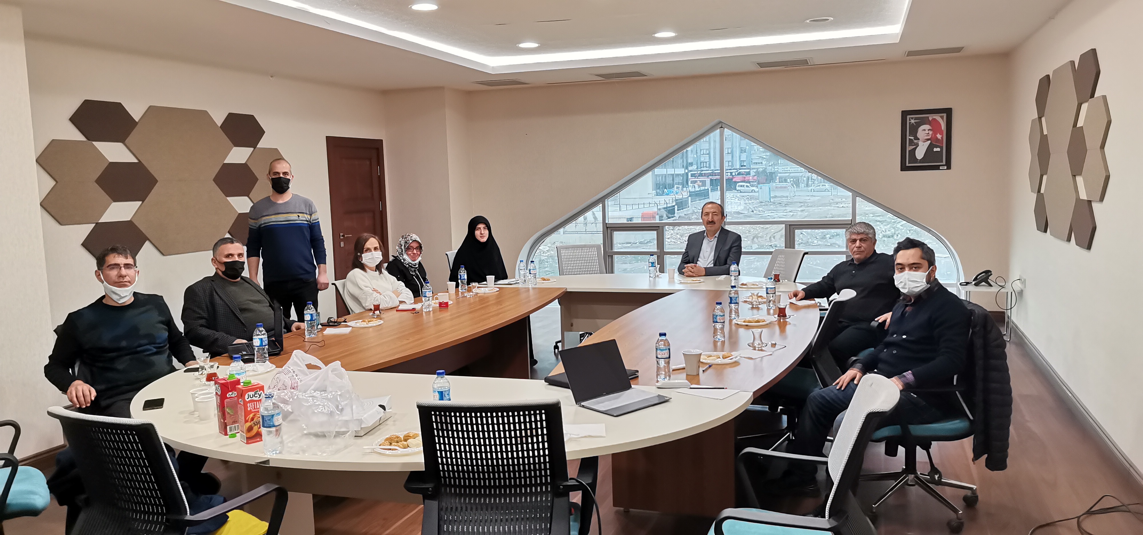 A Department Meeting Was Held with the Participation of Our Dean Prof.Dr. Hasan Okuyucu
