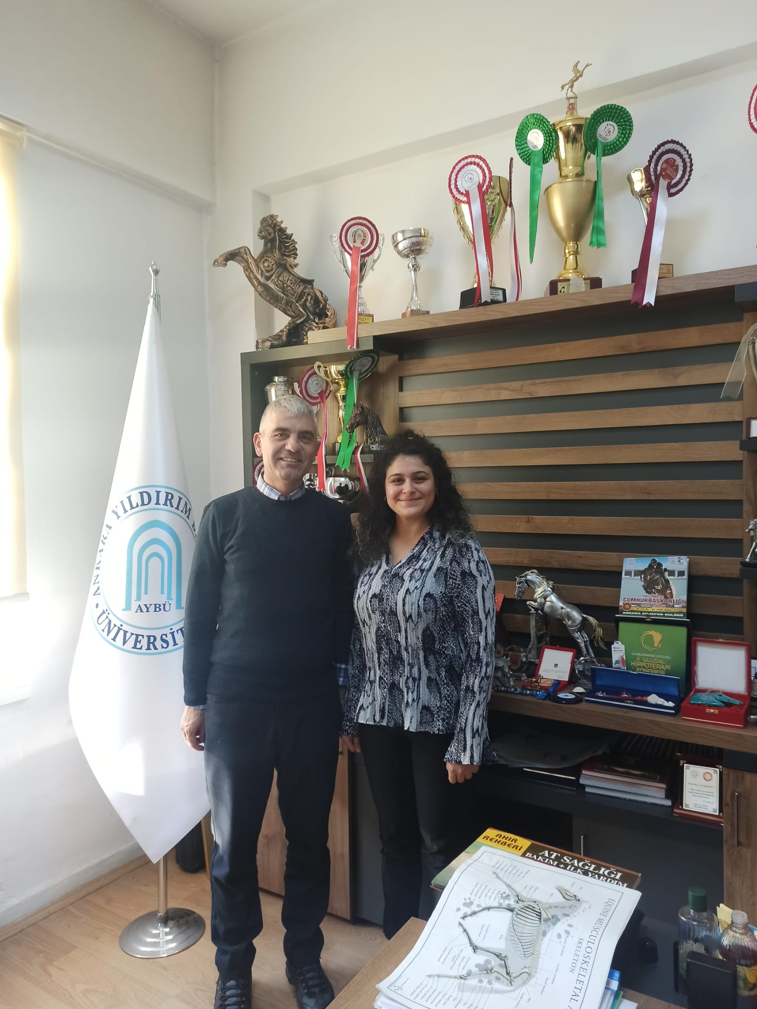 ANKARA MEDİPOL ÜNİVERSİTESİ SAYIN ÖĞR.GÖR. CEMRE BAFRALI HİPPOTERAPİ MERKEZİMİZDE