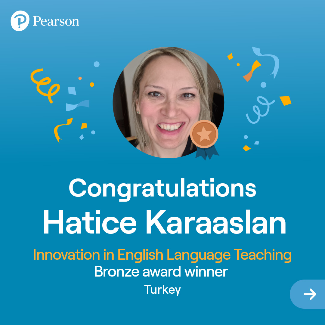 AYBÜ Öğretim Görevlisi Dr. Hatice KARAASLAN, Dünya Çapında Düzenlenen 2024 Pearson İngilizce Öğretmenleri Ödülleri’nde Dereceye Girdi 