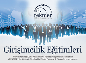 TÜBİTAK’ın Desteğiyle REKMER Girişimcilik Eğitimlerinin 3. Dönemi Başlıyor