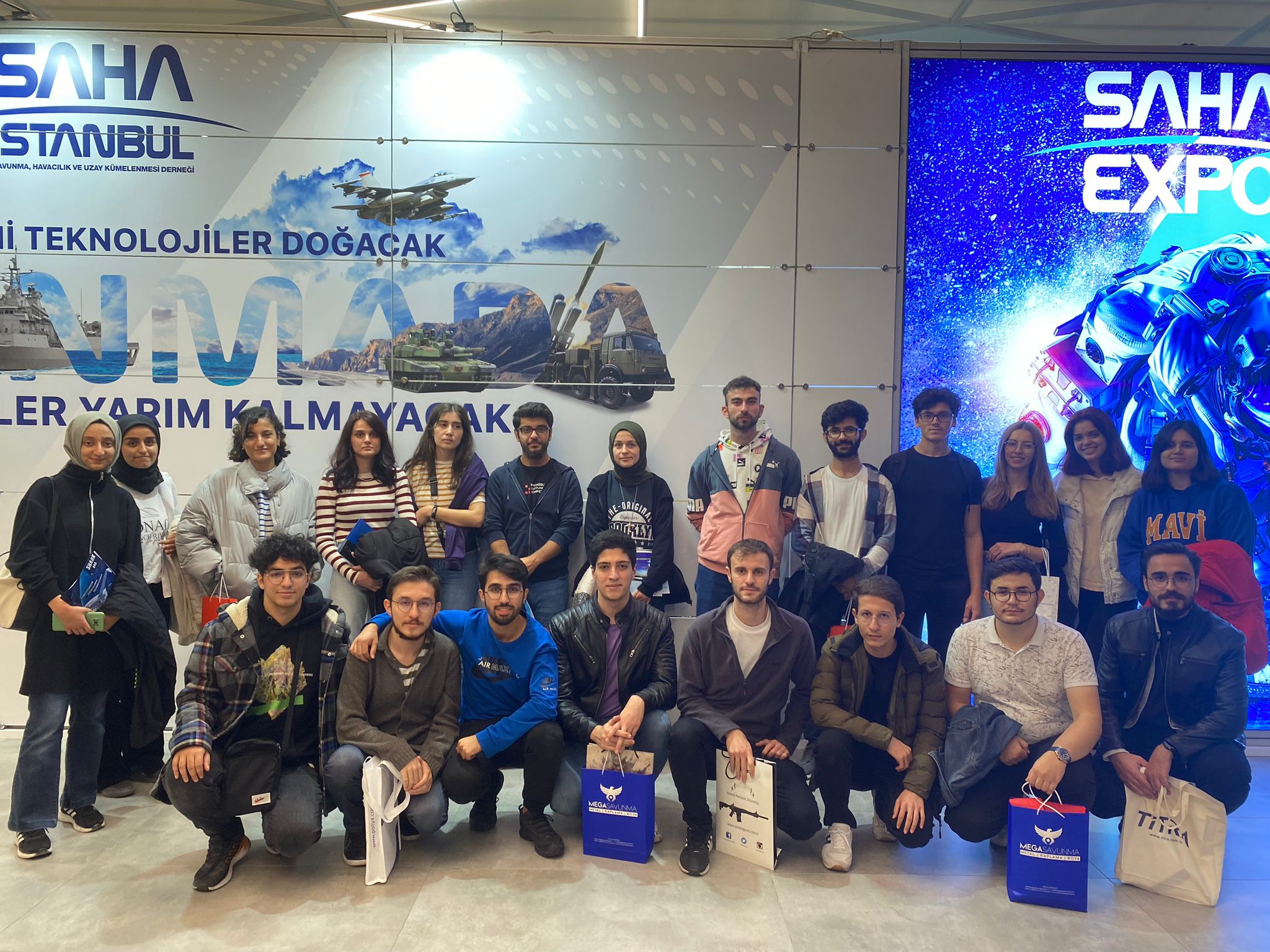 Havacılık ve Uzay Mühendisliği Bölümü Öğrencilerimiz Sahadaydı