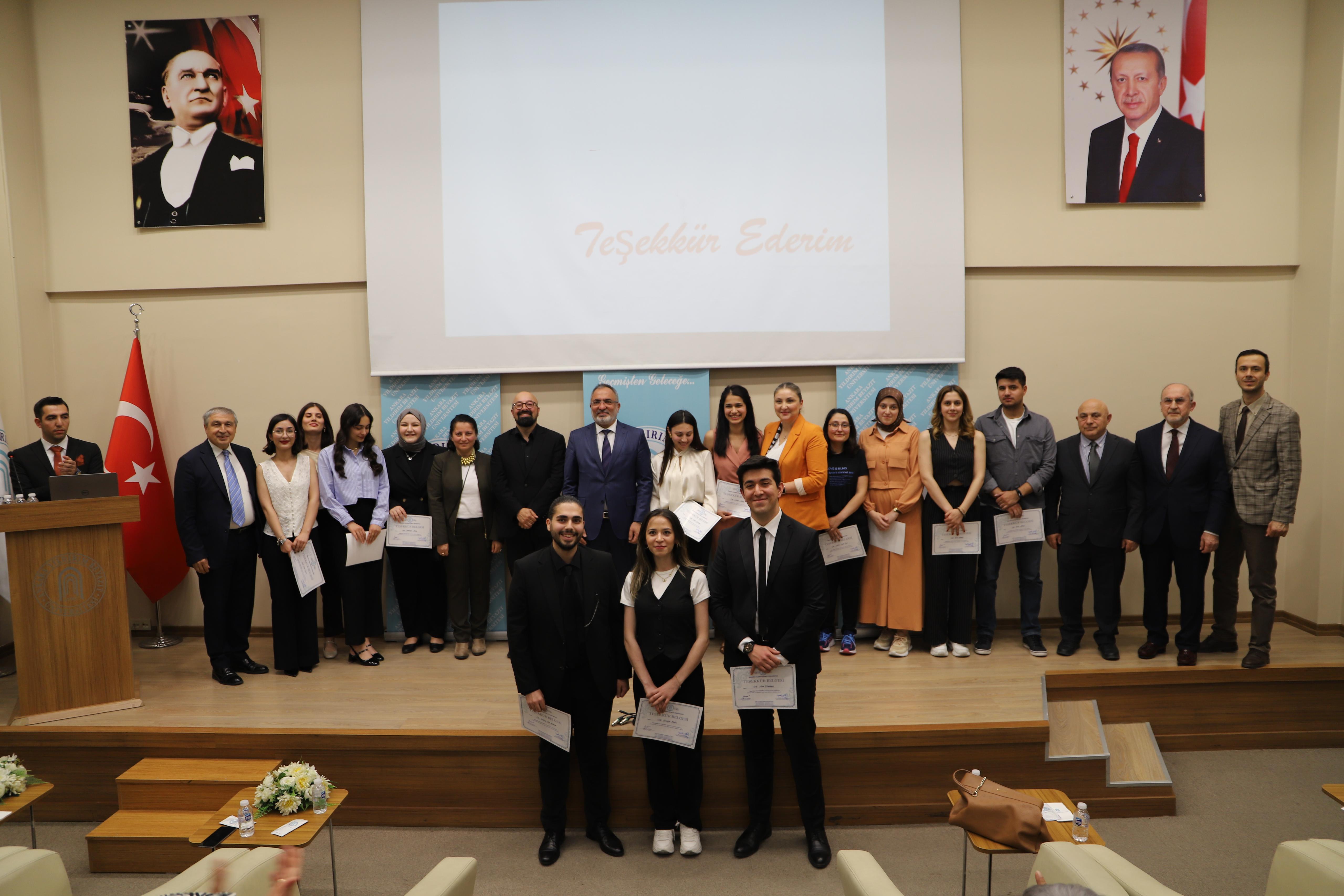 21 Mayıs 2024 tarihinde düzenlenen “AYBÜ Odyoloji Sempozyumu 1- Odyolojiye Emek Verenler” Sempozyumu başarıyla tamamlandı.