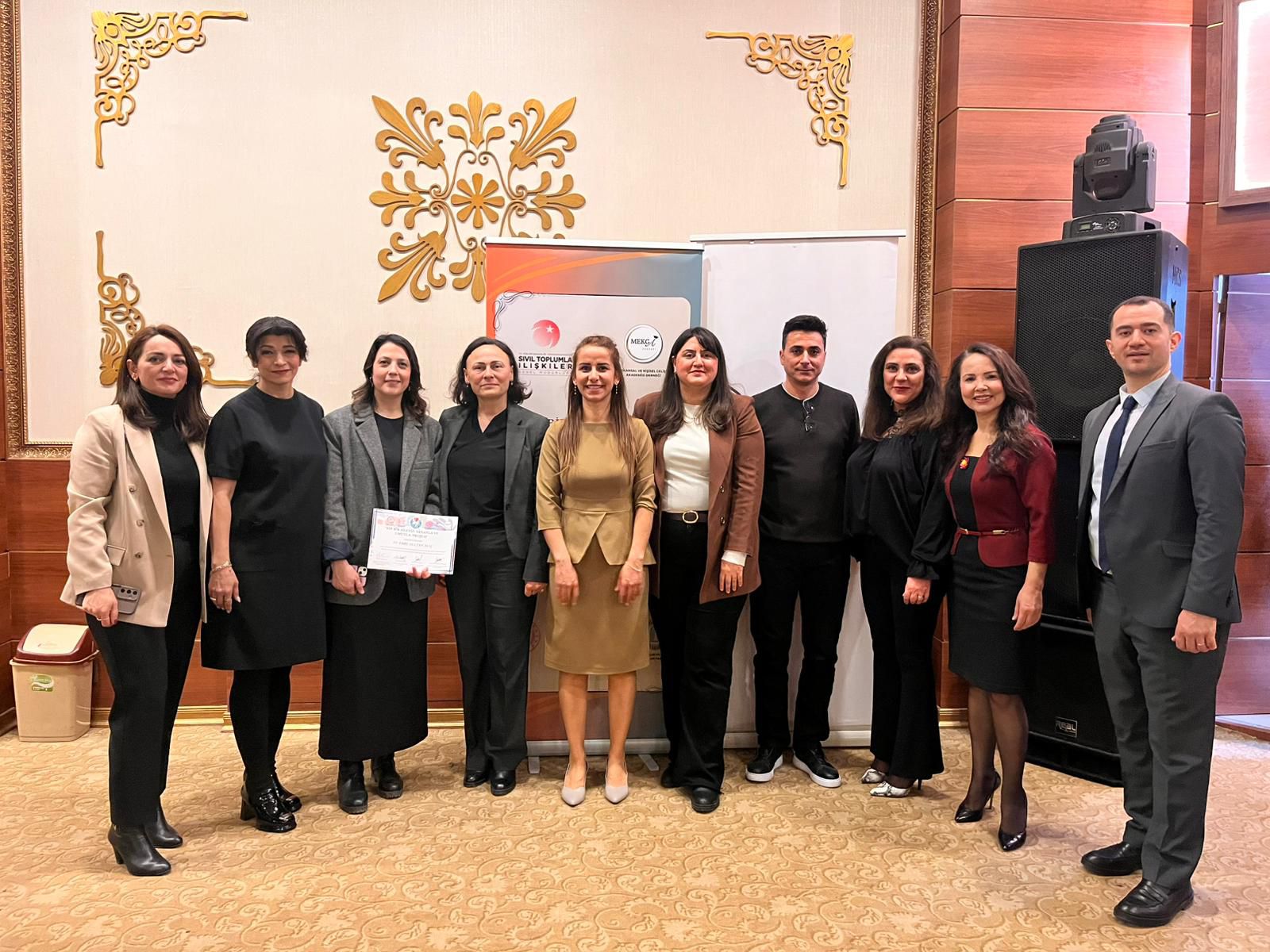 “Biz Bir Aileyiz: Sanatla ve Umutla!” Projesi Kapanış Töreni Gerçekleştirildi