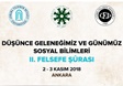Üniversitemizde II. Felsefe Şûrası Gerçekleştirilecek
