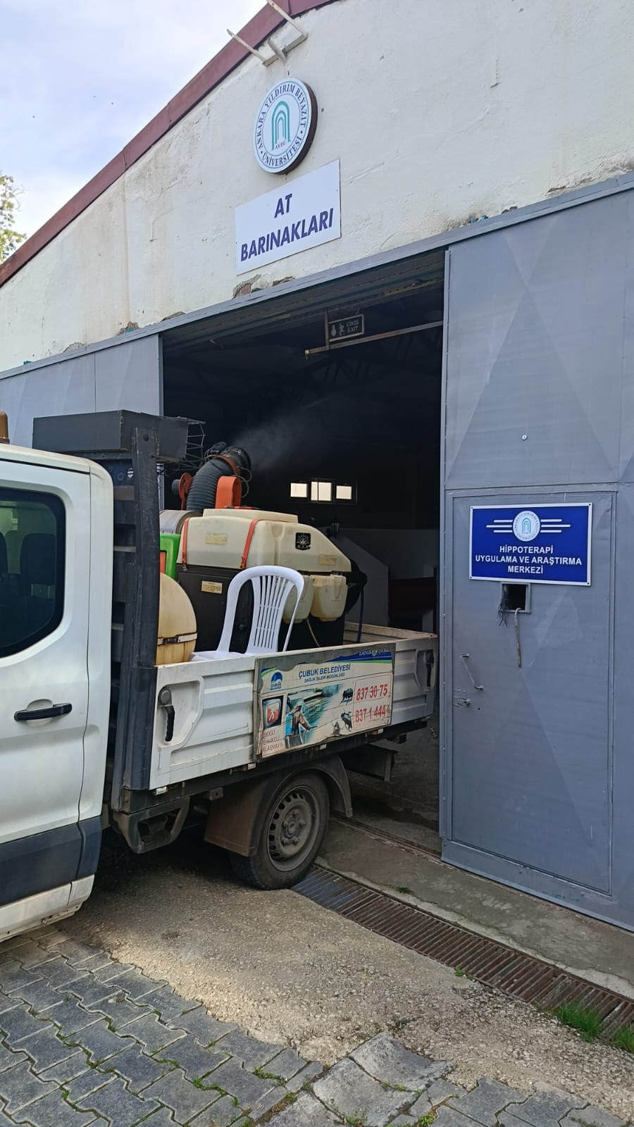 Merkezimizin İlaçlaması Yapıldı