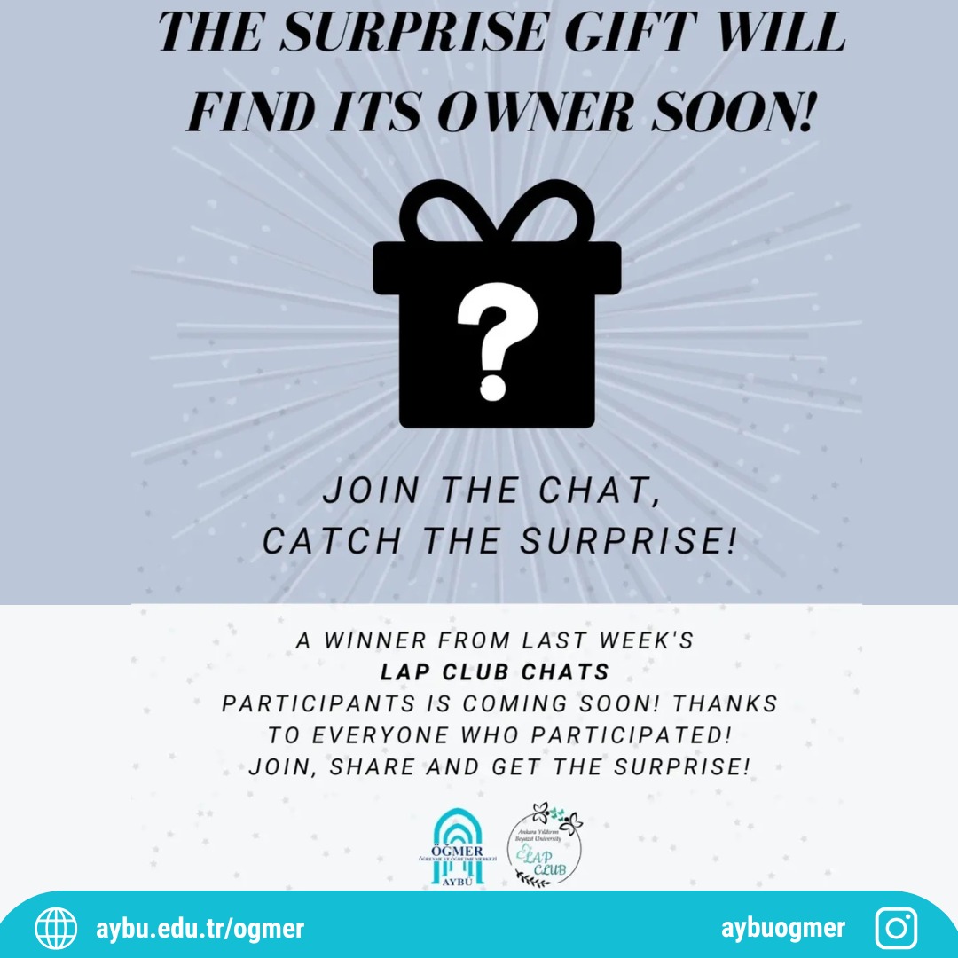 The Announcement for the Last Week's LAP Club Chat