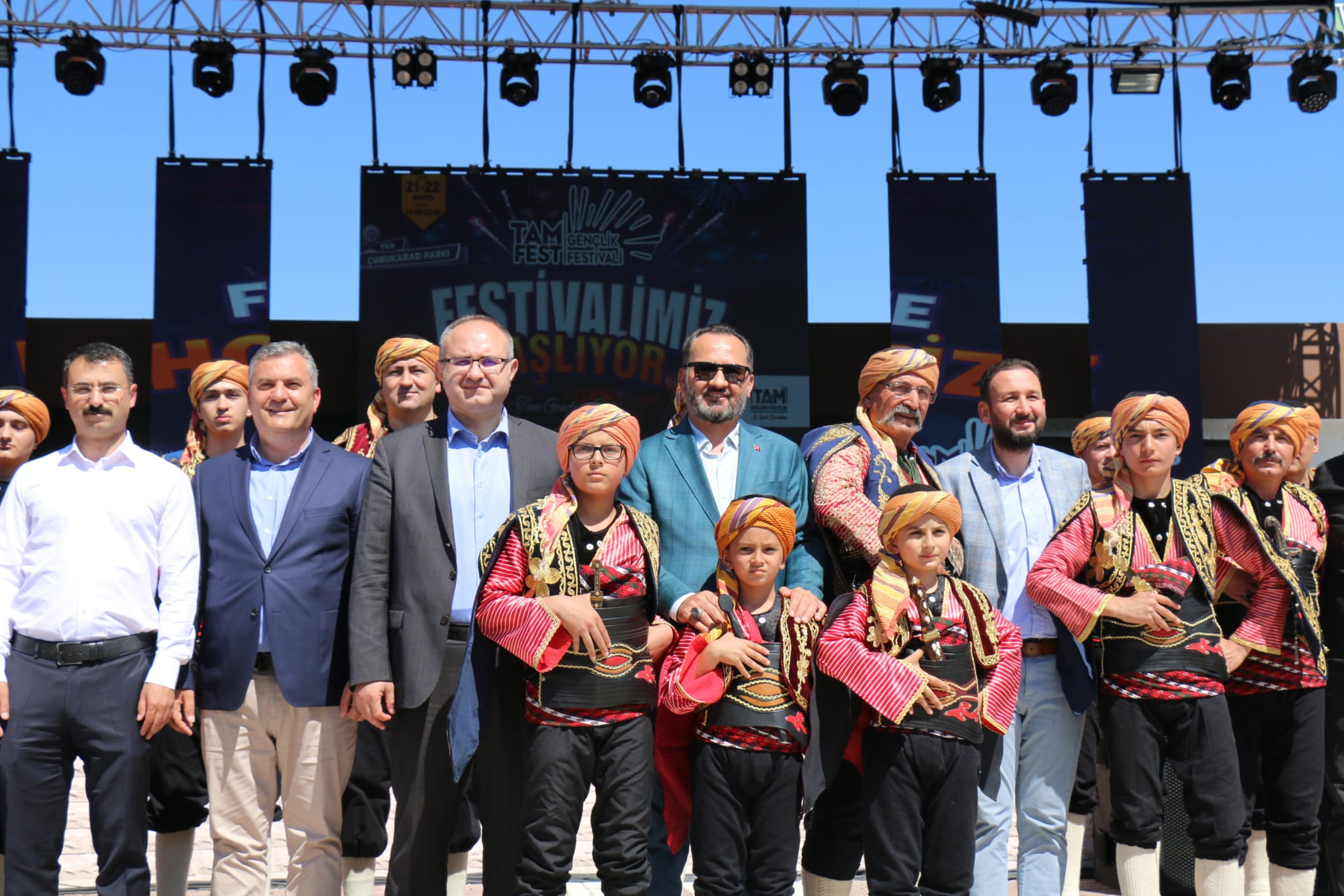 AYBÜ Rektörü Prof. Dr. İbrahim Aydınlı Tam Fest’e katıldı