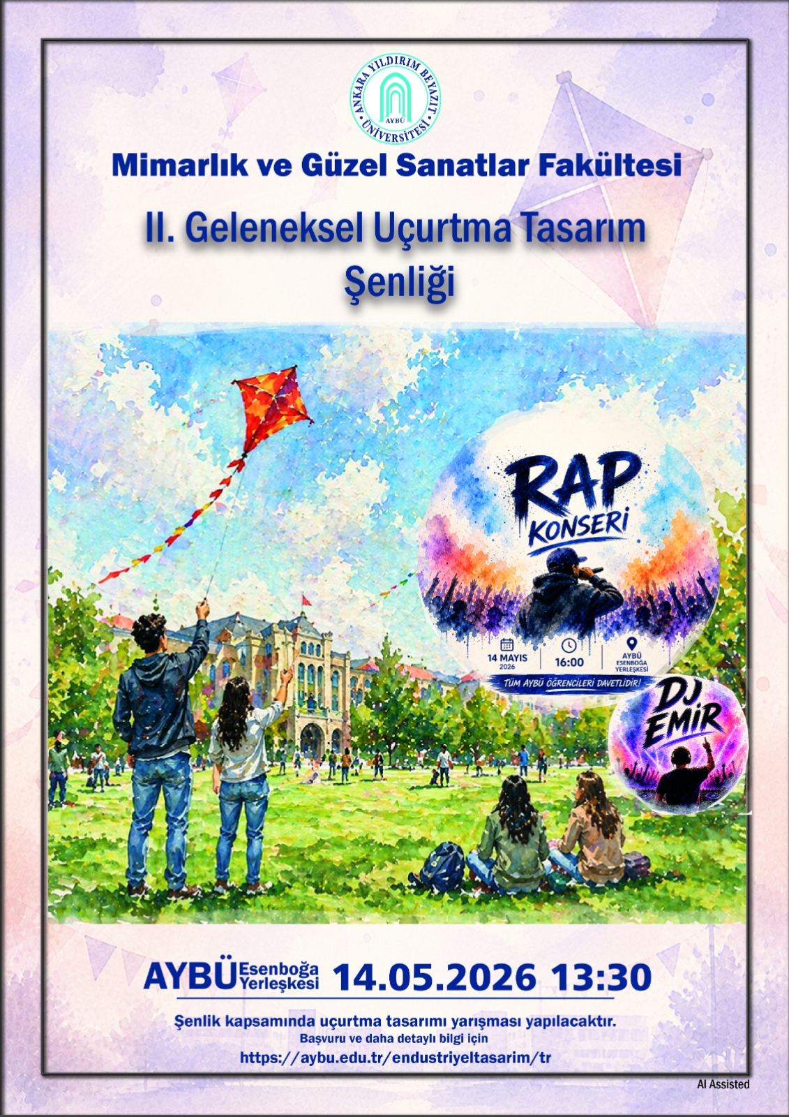 II. Geleneksel Uçurtma Tasarım Şenliği 14 Mayıs’ta Gerçekleştirilecek