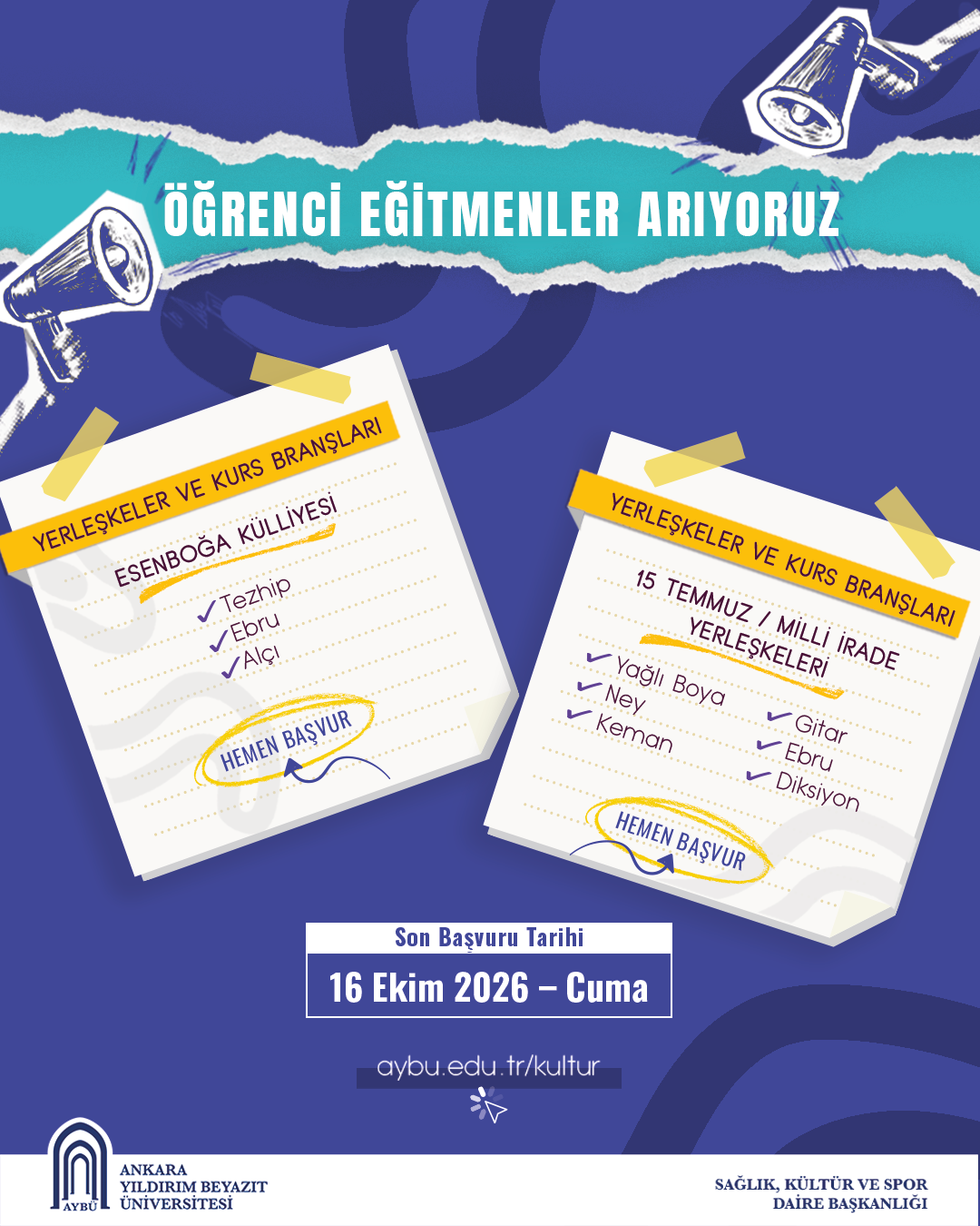 öğrenci eğitmen