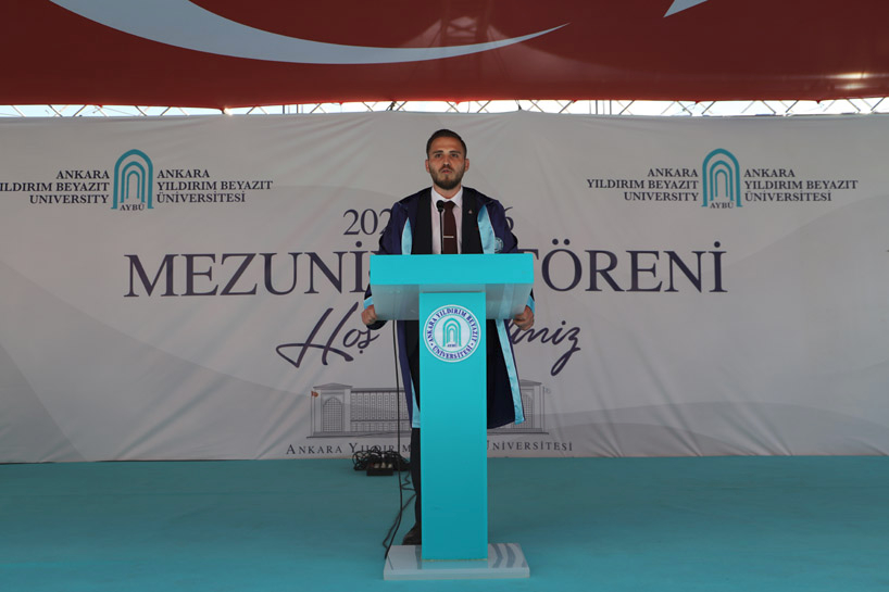 Birinci öğrenci konuşması