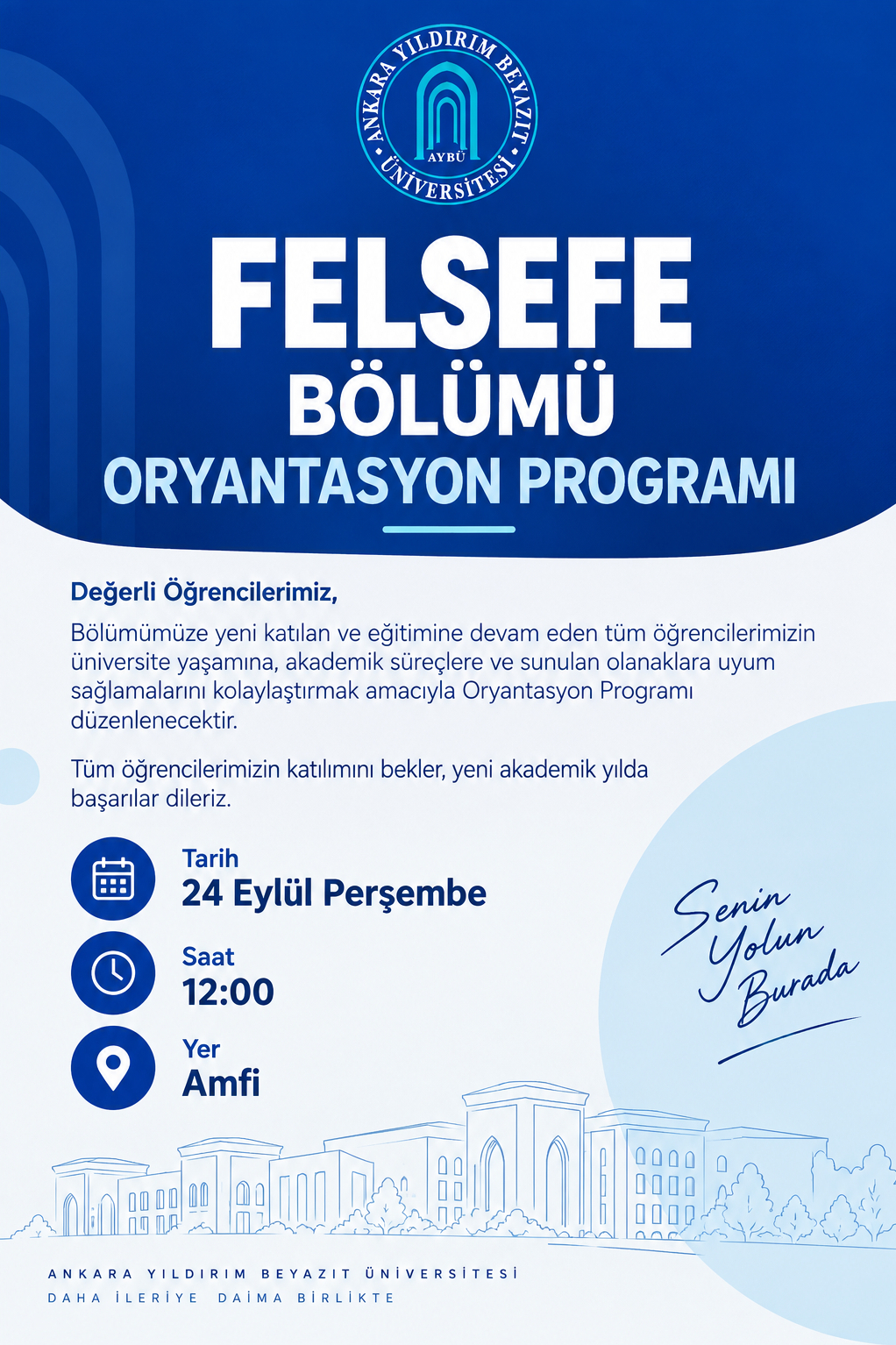 oryantasyon afişi